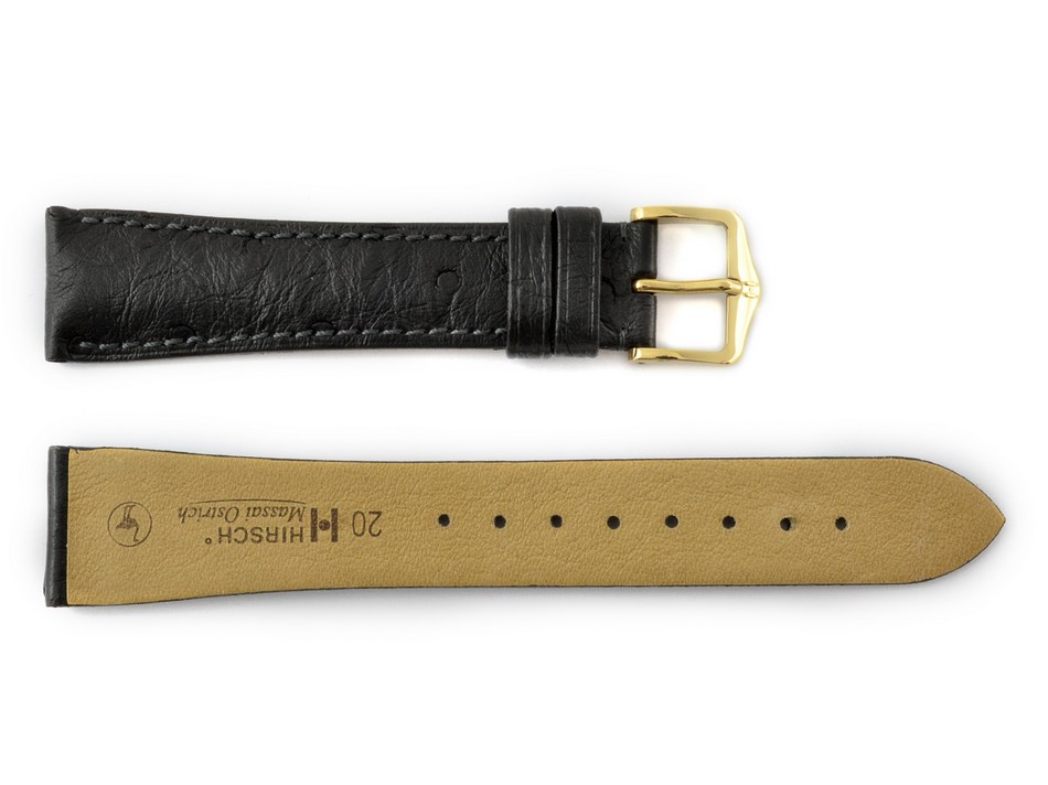 hirsch ostrich strap