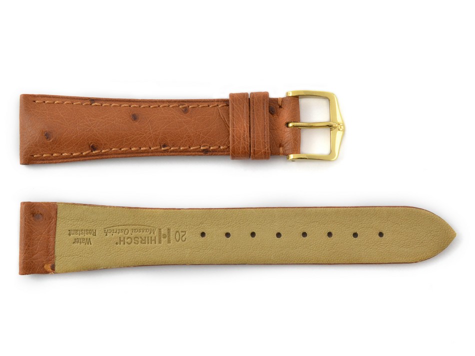 hirsch ostrich strap